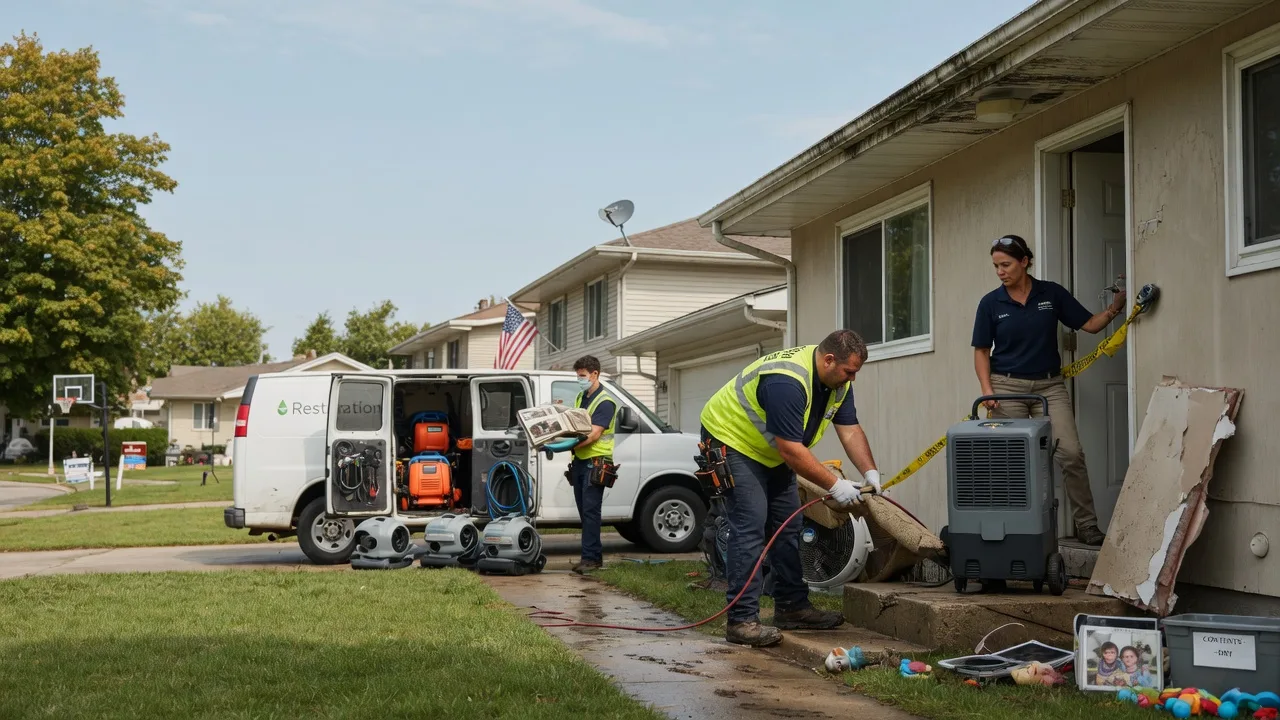 Water Damage Restoration in Lane City, TX near me